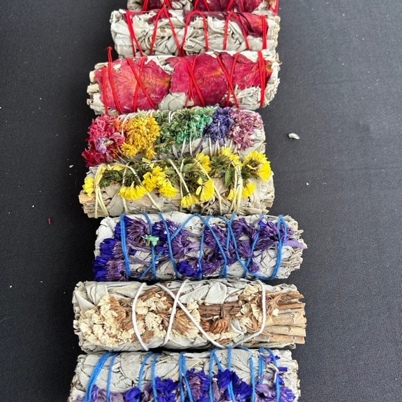 Chakra flower white sage - Picture 7 of 7